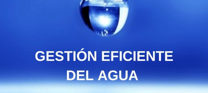 GESTIÓN EFICIENTE DEL AGUA